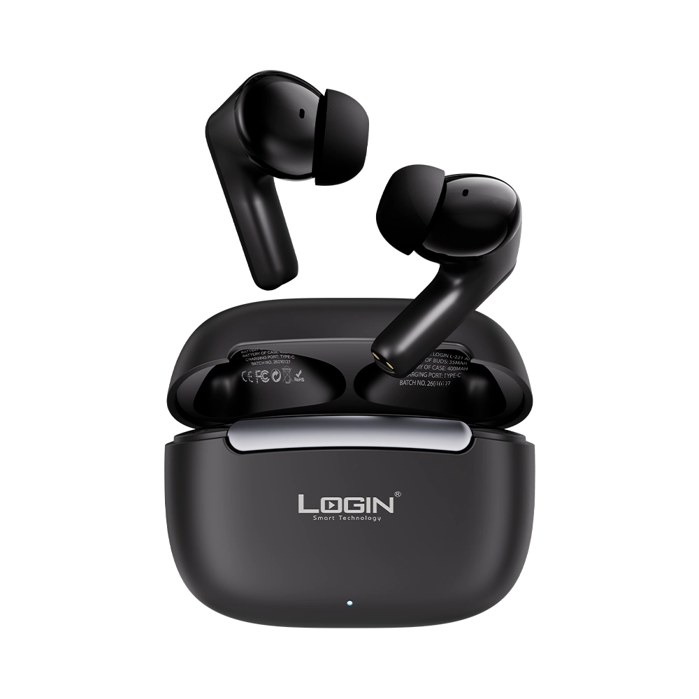 LOGIN L-221 Ambeo Wireless Earbuds – Premium ANC & ENC Bluetooth Earbuds with 13mm Bass Drivers