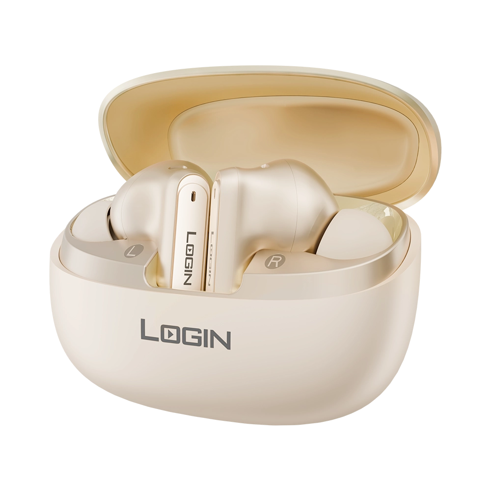 LOGIN L-205 AiCore True Wireless Earbuds | AI Voice Translation | ANC & ENC | Bluetooth 5.3
