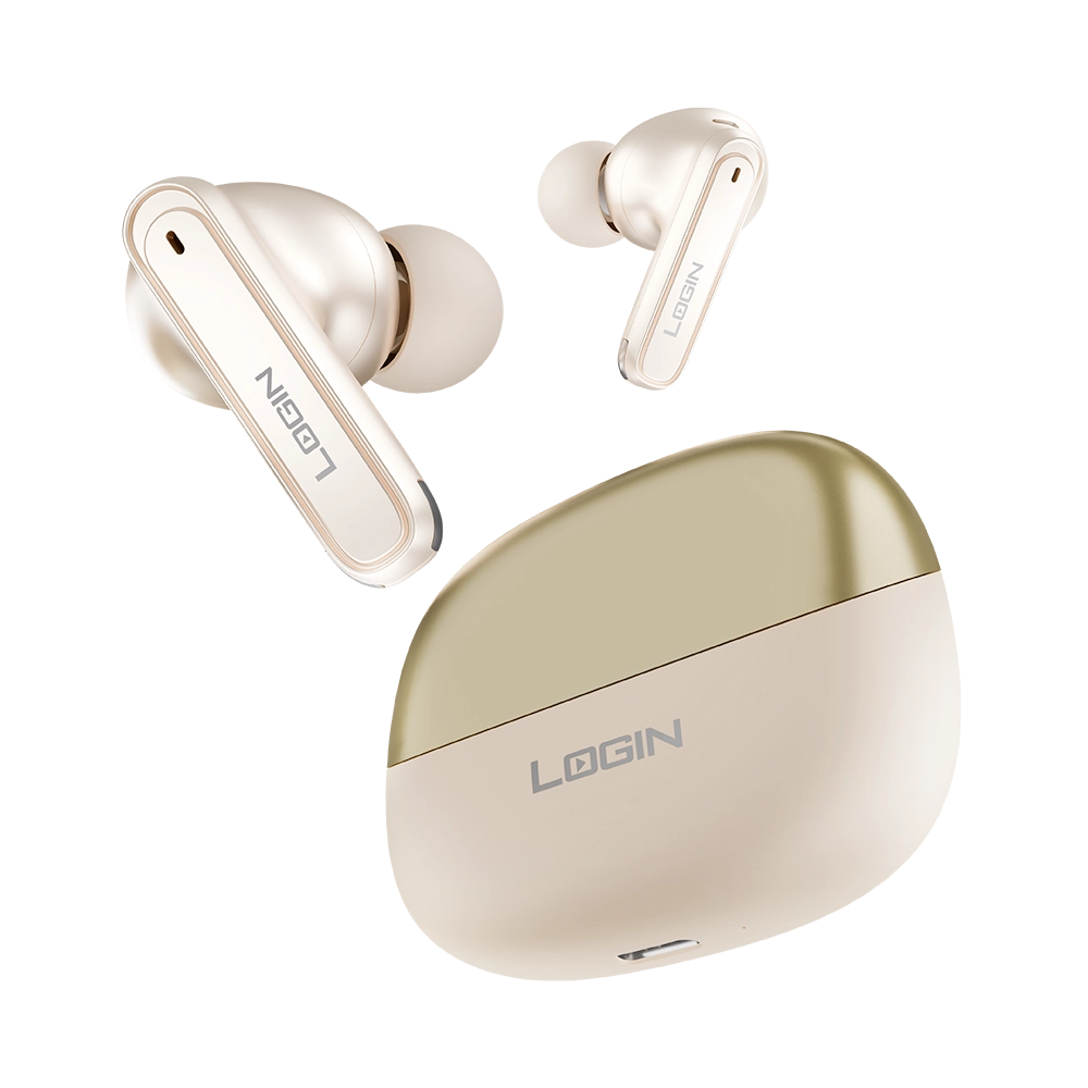 LOGIN L-205 AiCore True Wireless Earbuds | AI Voice Translation | ANC & ENC | Bluetooth 5.3