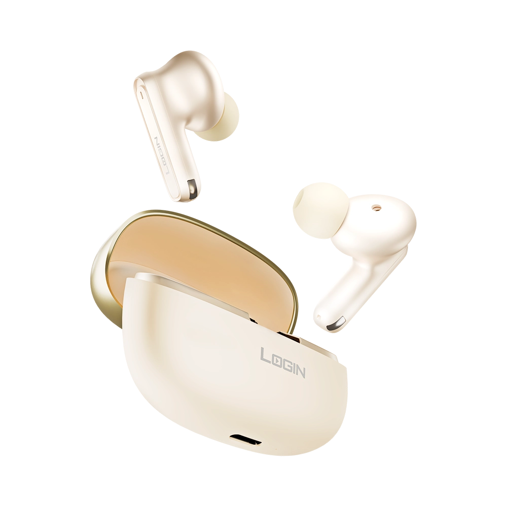 LOGIN L-205 AiCore True Wireless Earbuds | AI Voice Translation | ANC & ENC | Bluetooth 5.3