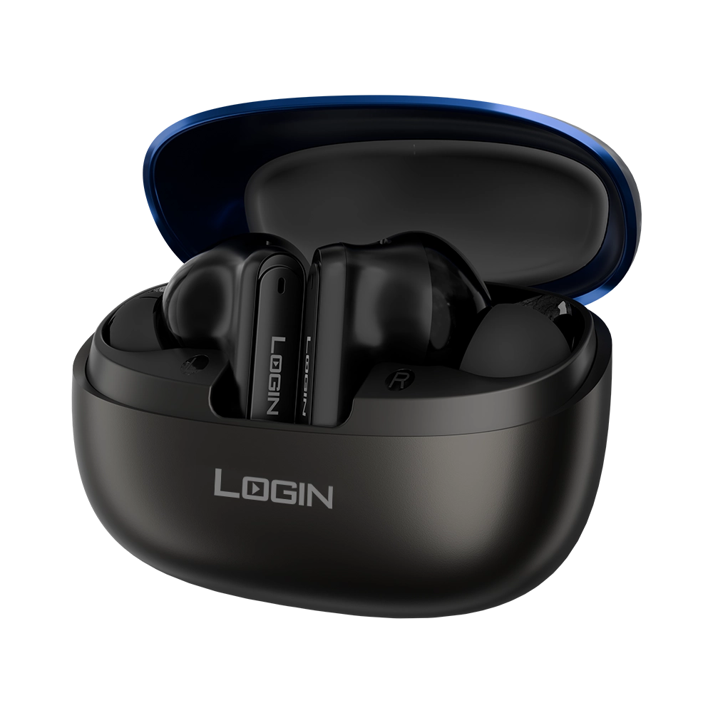 LOGIN L-205 AiCore True Wireless Earbuds | AI Voice Translation | ANC & ENC | Bluetooth 5.3