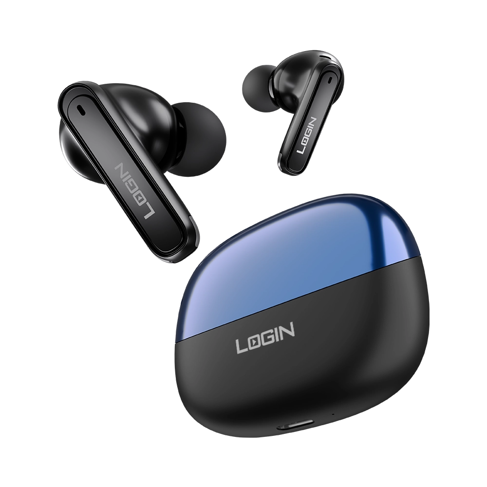 LOGIN L-205 AiCore True Wireless Earbuds | AI Voice Translation | ANC & ENC | Bluetooth 5.3