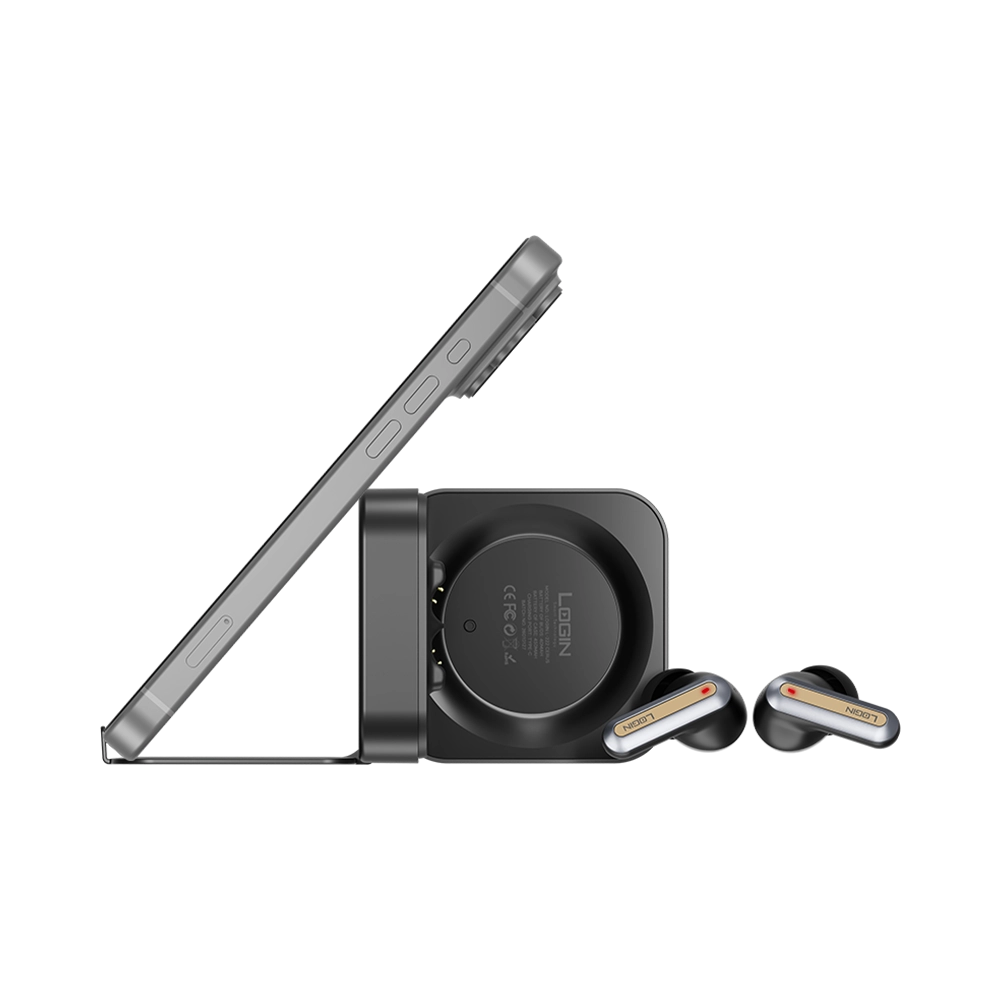 LOGIN L-222 Cerus True Wireless Earbuds | Hybrid 6-Mic ANC & ENC | Bluetooth 6.0 | AI Translation