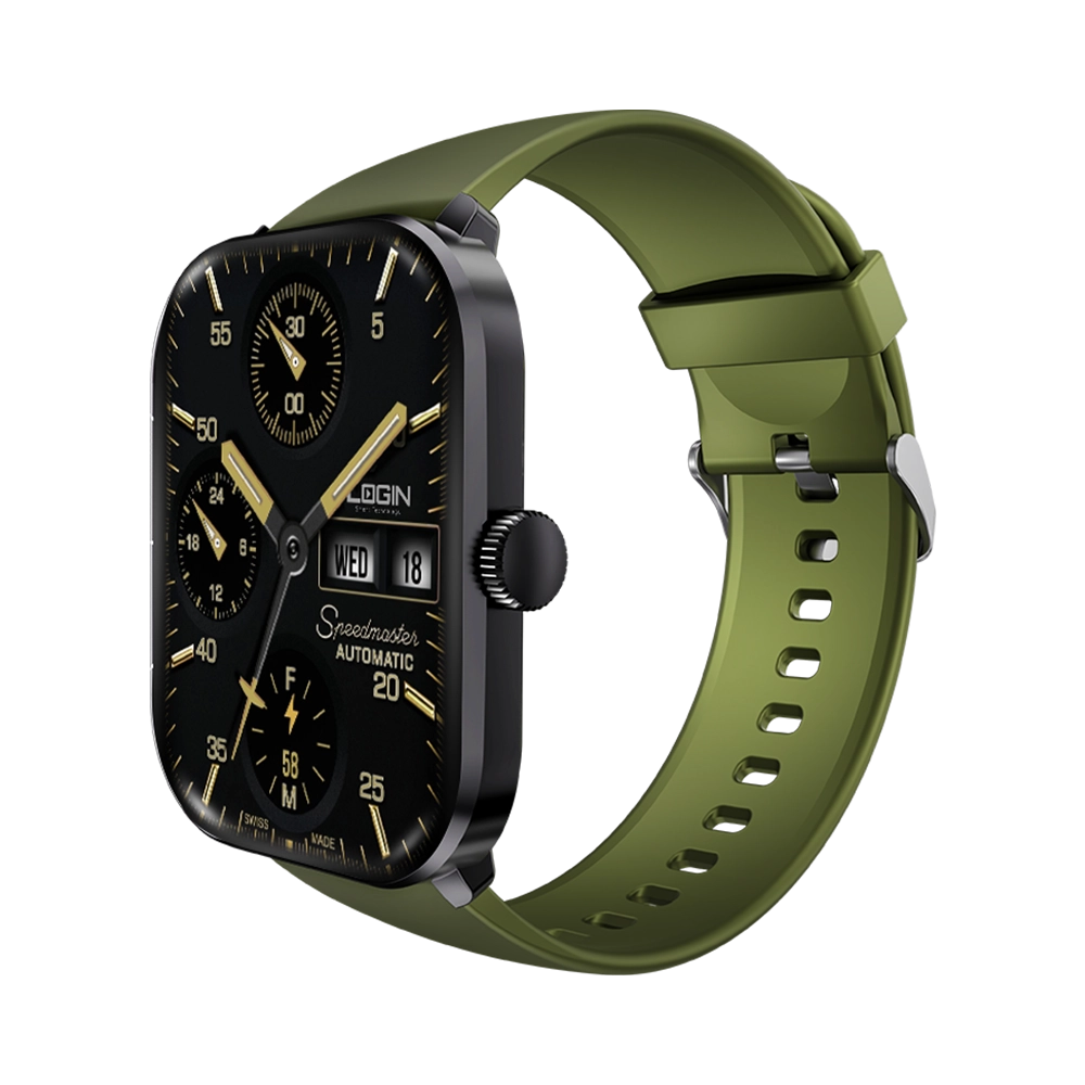 LOGIN L-102 Smart Watch – 2.01" AMOLED Display | Bluetooth Calling | AOD