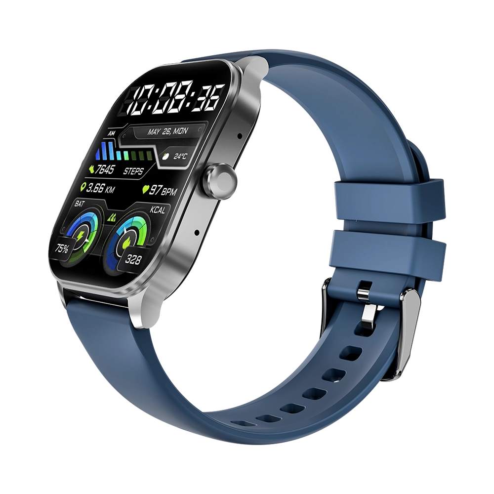 LOGIN L-104 Elite Smart Watch – 1.96" Curved AMOLED Display, Dual Straps & Bluetooth Calling