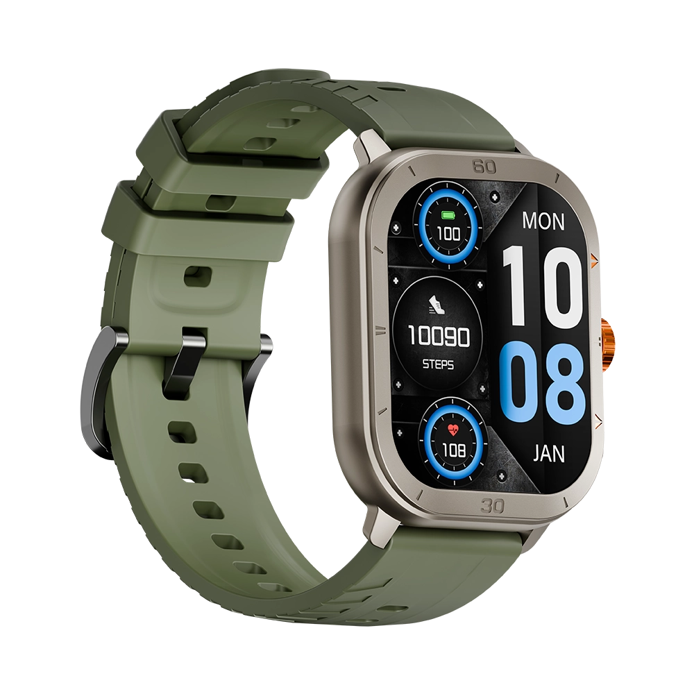 LOGIN L-107 Prism Smart Watch – 2.01" AMOLED Display, Bluetooth 5.3 Calling & IP68 Rating