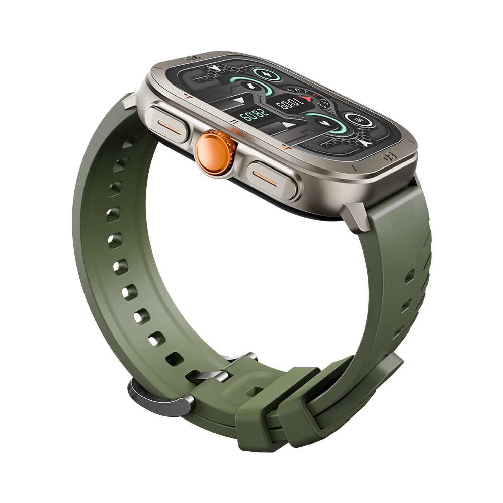 LOGIN L-107 Prism Smart Watch – 2.01" AMOLED Display, Bluetooth 5.3 Calling & IP68 Rating