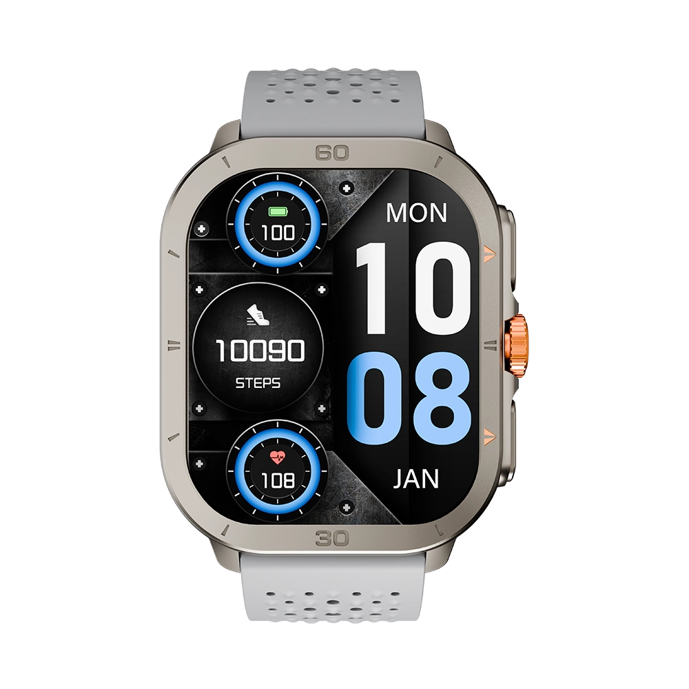LOGIN L-107 Prism Smart Watch – 2.01" AMOLED Display, Bluetooth 5.3 Calling & IP68 Rating