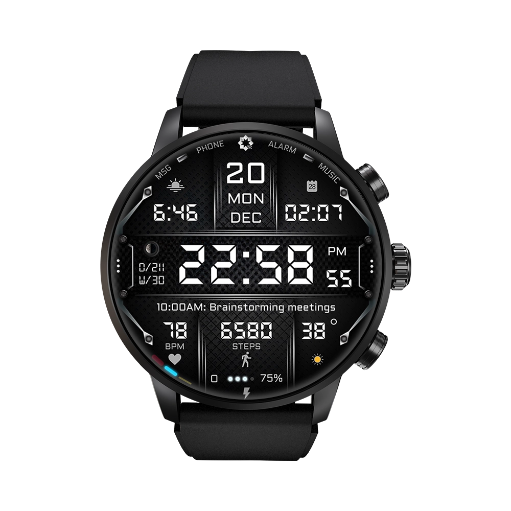 LOGIN L-108 Royal Smart Watch – 1.46" AMOLED Display, Dual Straps & Bluetooth 5.2 Calling