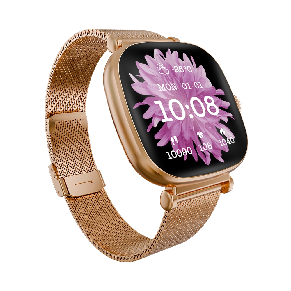 LOGIN L-110 Enigma Diva Smart Watch – 1.7" AMOLED Display, Dual Straps & Integrated Islamic Suite