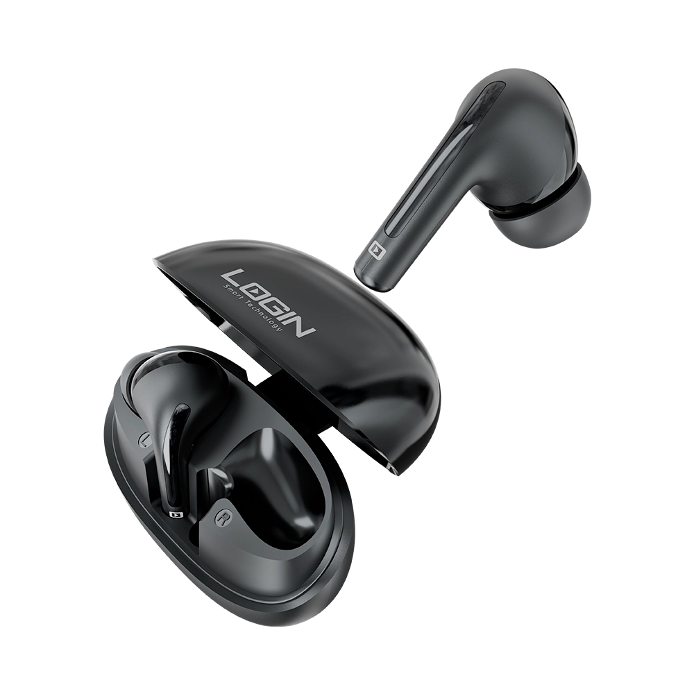 LOGIN L-204 Kryos True Wireless Earbuds | Bluetooth 6.0 | 13mm Dynamic Drivers