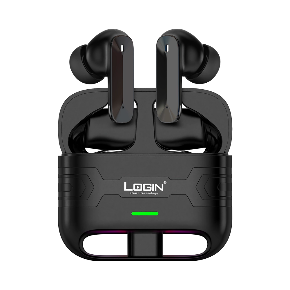 LOGIN L-220 Gaming True Wireless Earbuds | Low Latency | ANC + ENC | Bluetooth 5.4