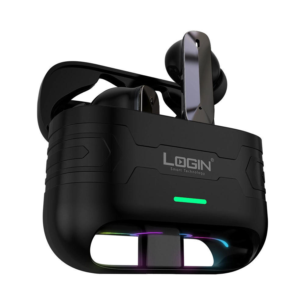 LOGIN L-220 Gaming True Wireless Earbuds | Low Latency | ANC + ENC | Bluetooth 5.4