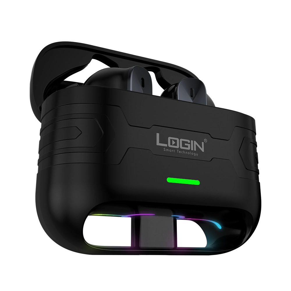 LOGIN L-220 Gaming True Wireless Earbuds | Low Latency | ANC + ENC | Bluetooth 5.4