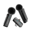 LOGIN L-250 Micron Wireless Vlogging Microphone – AI ANC Noise Cancellation & Dual Microphones