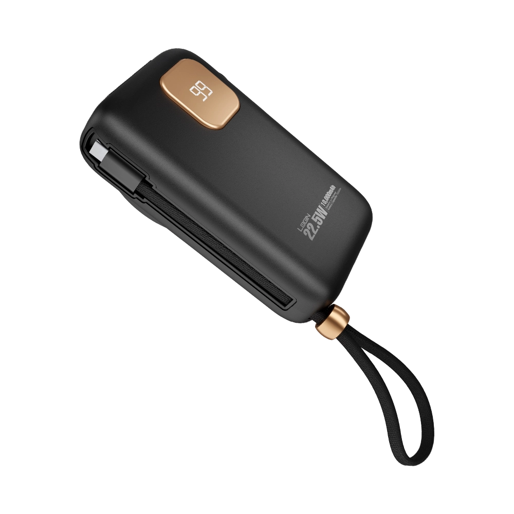 LOGIN Magcore L-711 10,000mAh Magnetic Power Bank – 15W MagSafe Wireless, Smartwatch Charging & Built-in PD Cable
