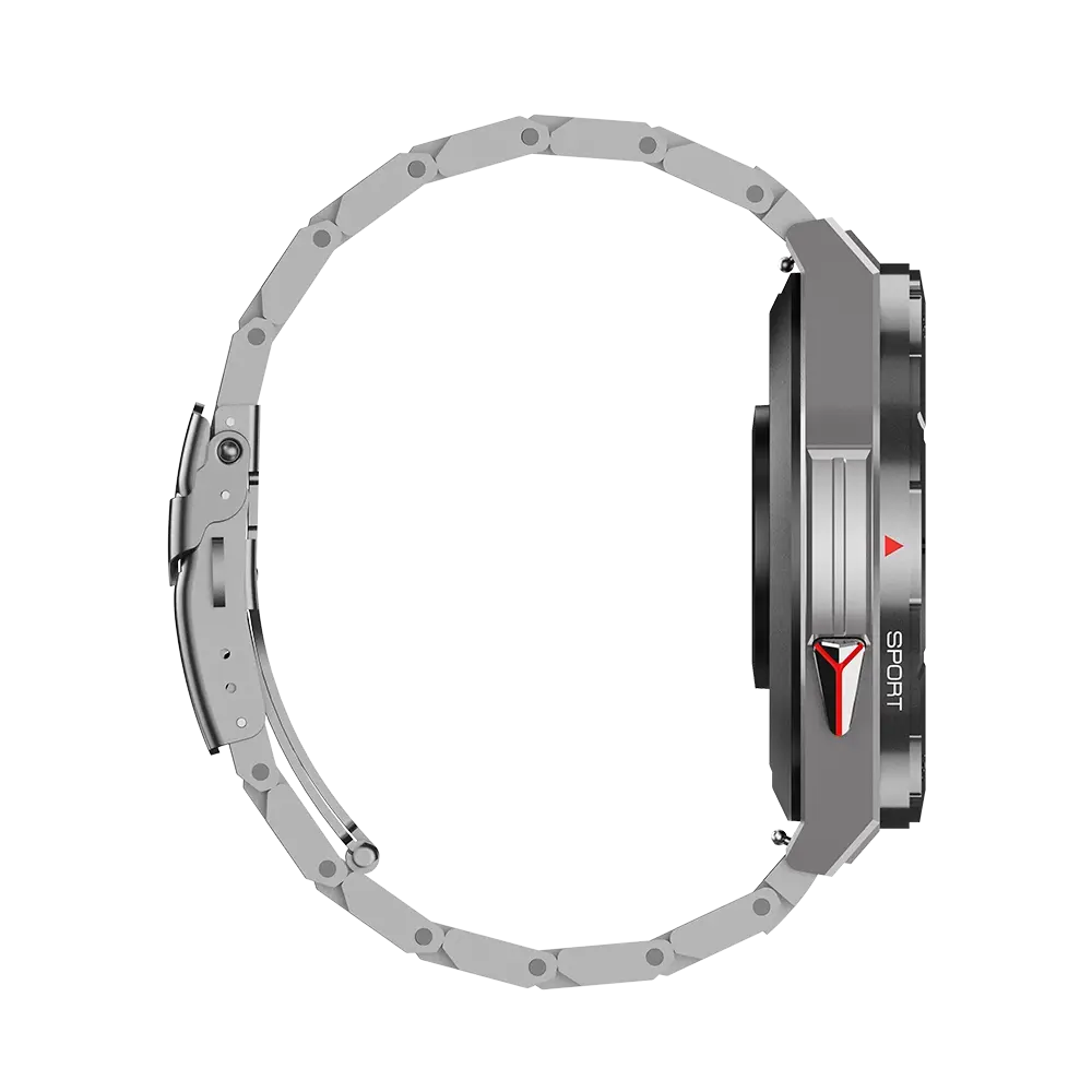 LogiN L-115 Glory Smart Watch – AMOLED Display, Built-In GPS, Bluetooth 5.3 Calling & 3ATM Water Resistance