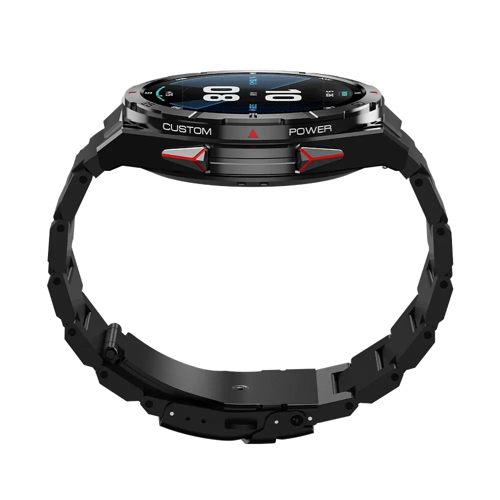 LogiN L-115 Glory Smart Watch – AMOLED Display, Built-In GPS, Bluetooth 5.3 Calling & 3ATM Water Resistance