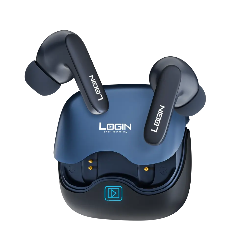 LOGIN L-200 True Wireless Earbuds – ZenCore™ ANC, Bluetooth 5.4 & 4-Mic ENC