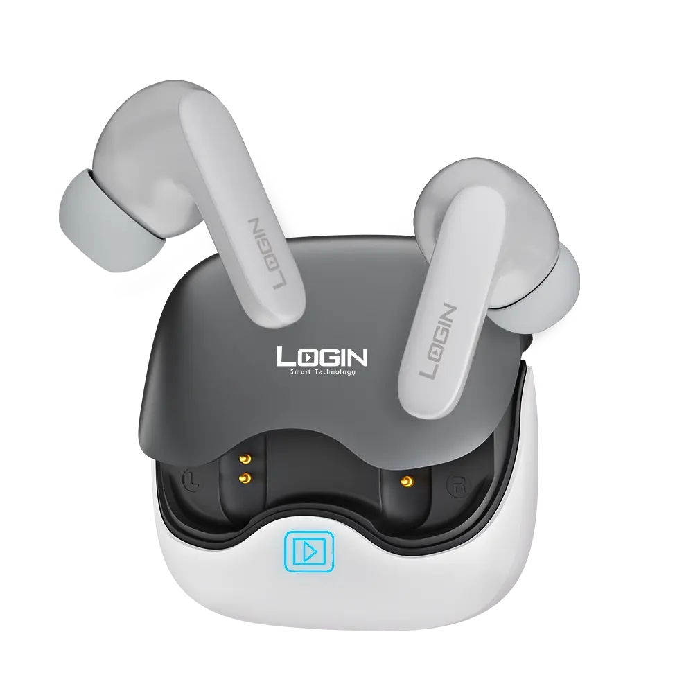 LOGIN L-200 True Wireless Earbuds – ZenCore™ ANC, Bluetooth 5.4 & 4-Mic ENC